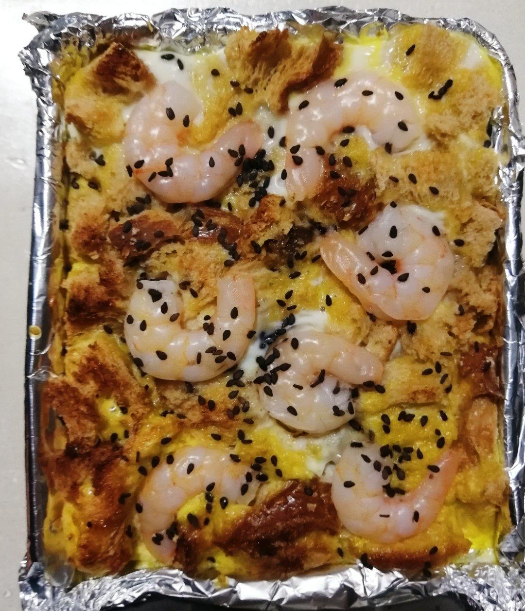 鸡蛋牛奶吐司布丁