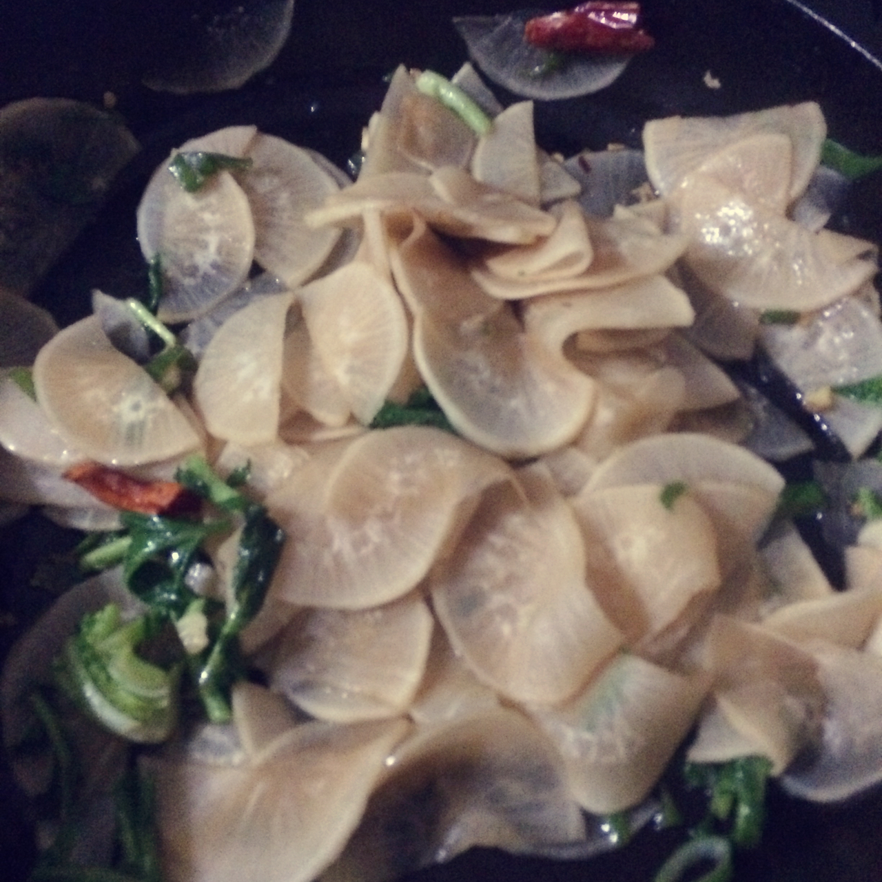 美味炒萝卜片