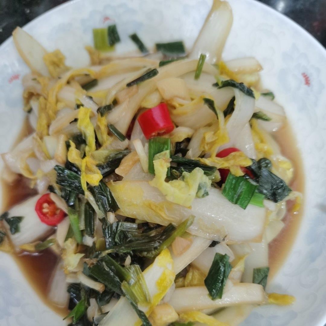 酸爽开胃的酸辣娃娃菜（白菜）