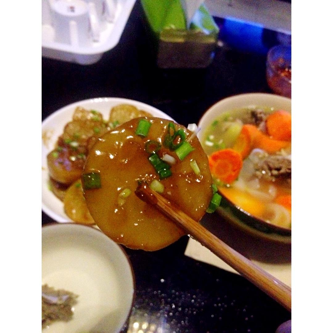 鲍汁萝卜煲，冬季温润的鲜甜味道