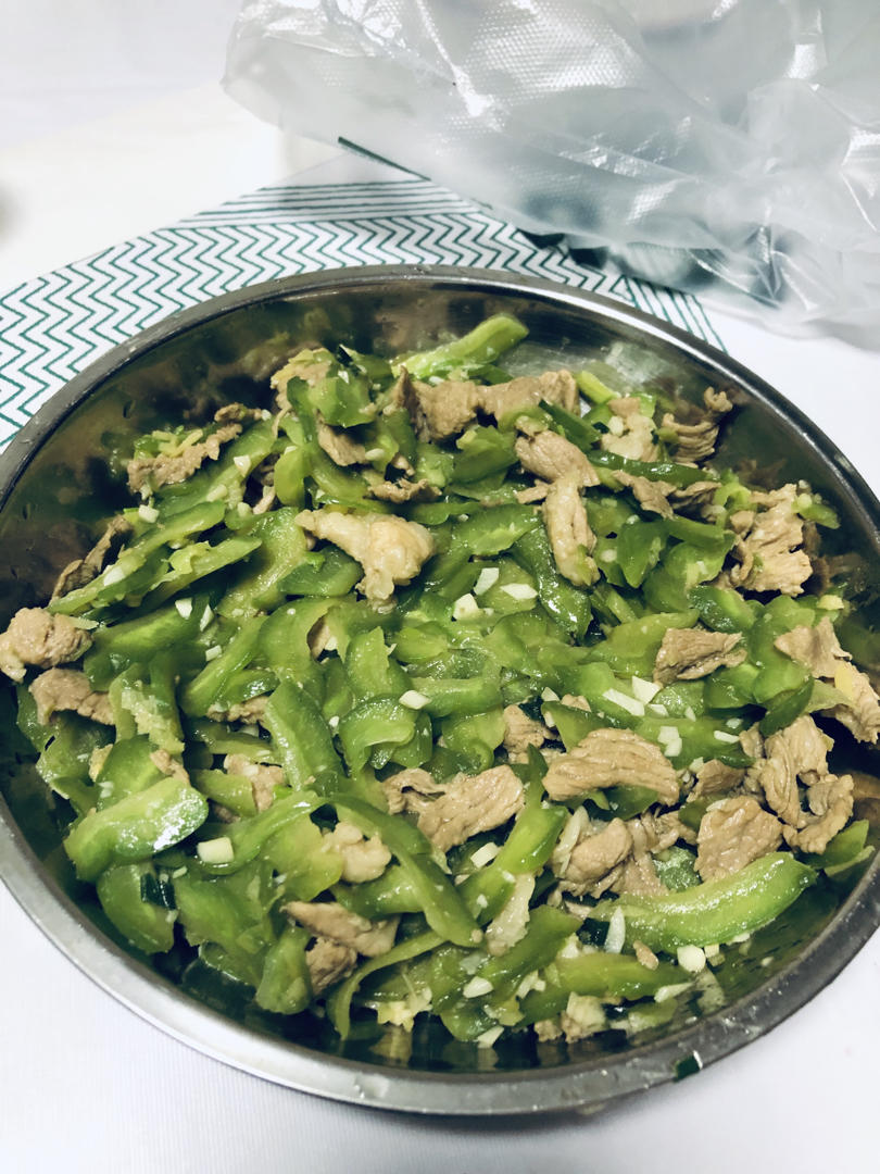 苦瓜炒肉