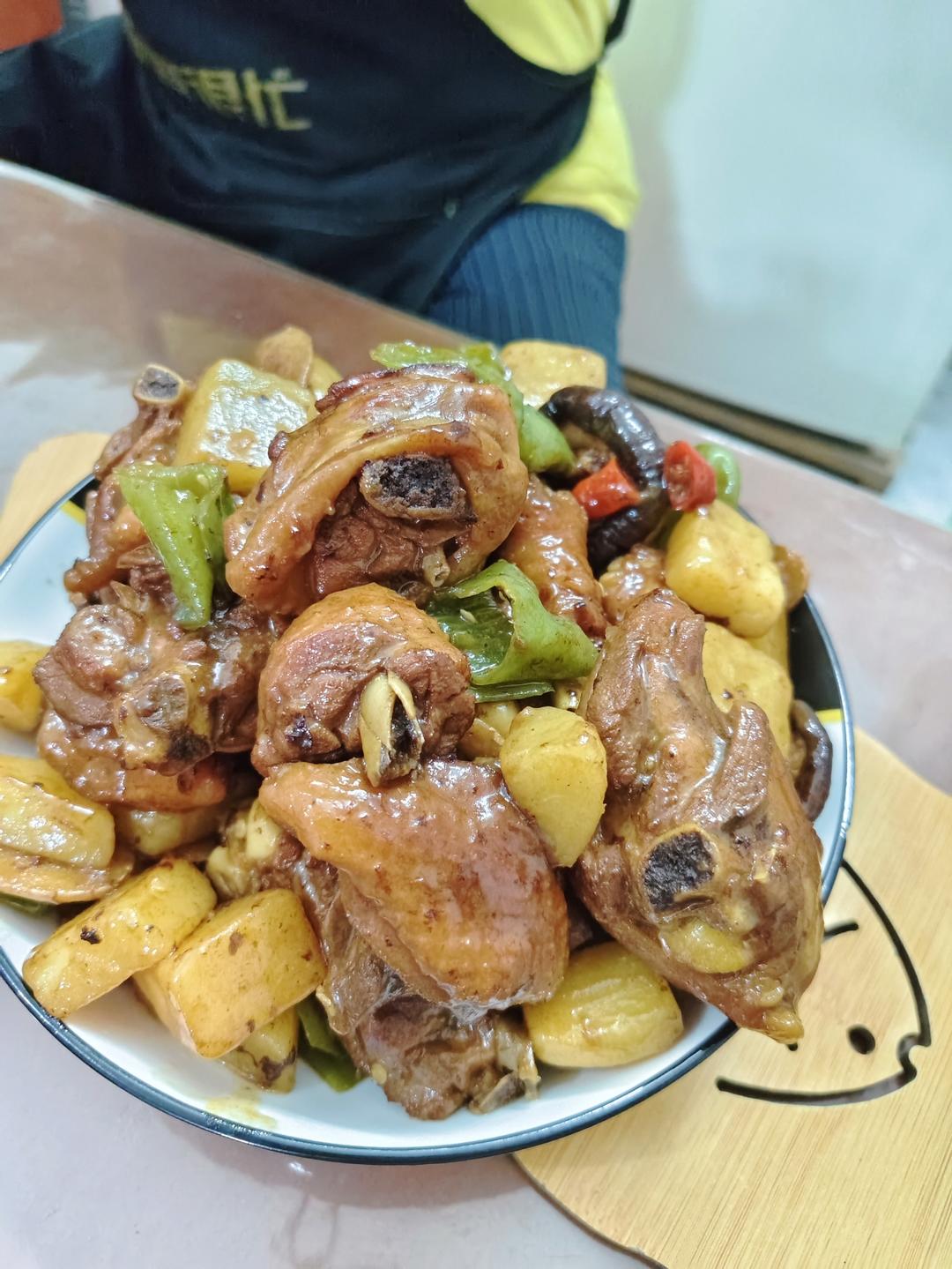 外卖第一名，简单在家做|黄焖鸡米饭