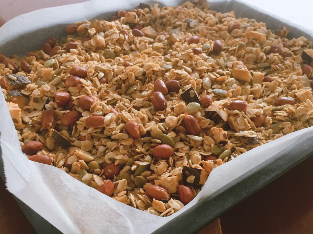 什锦granola烤燕麦片丨健康·零食