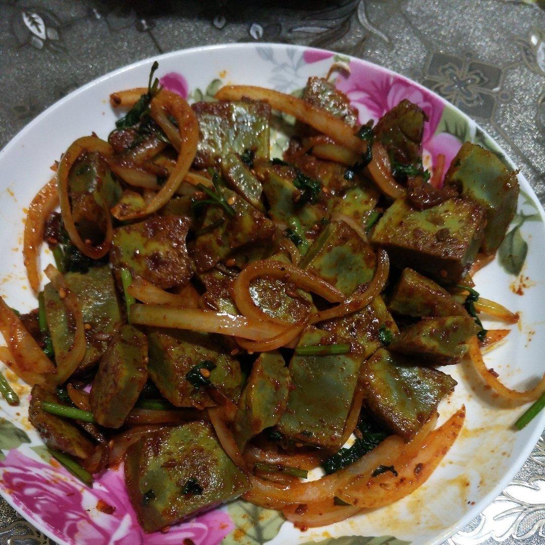 炒实蛋（自制实蛋）