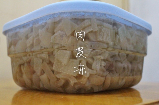 吃真正的胶原蛋白：水晶皮冻