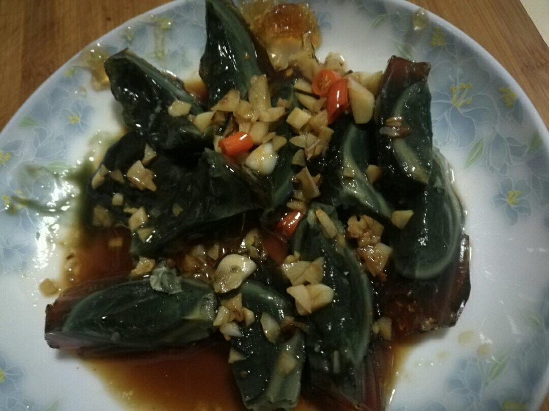 凉拌皮蛋