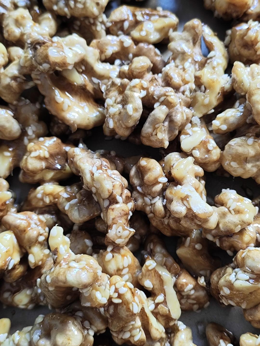 【琥珀核桃仁】冰糖无油不粘手