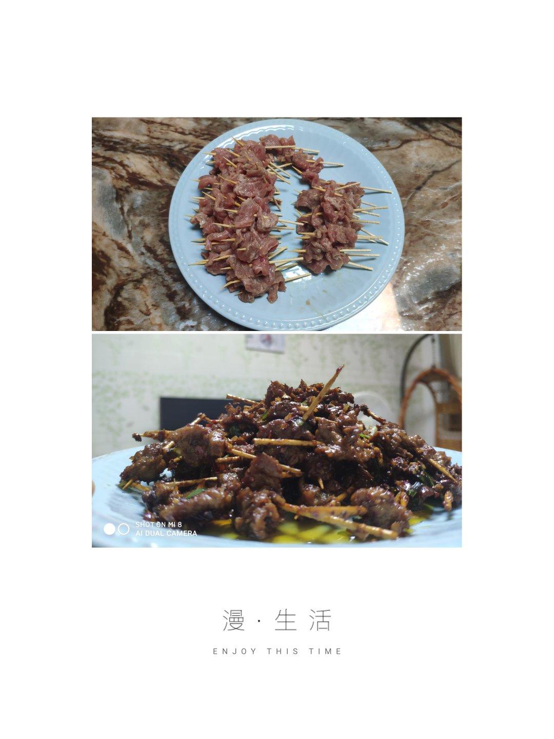 牙签牛肉 道地湖南味