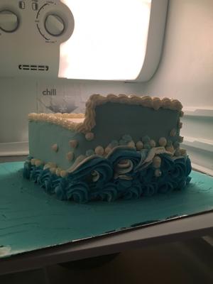 鲜奶油戚风⛵️帆船蛋糕的做法 步骤4