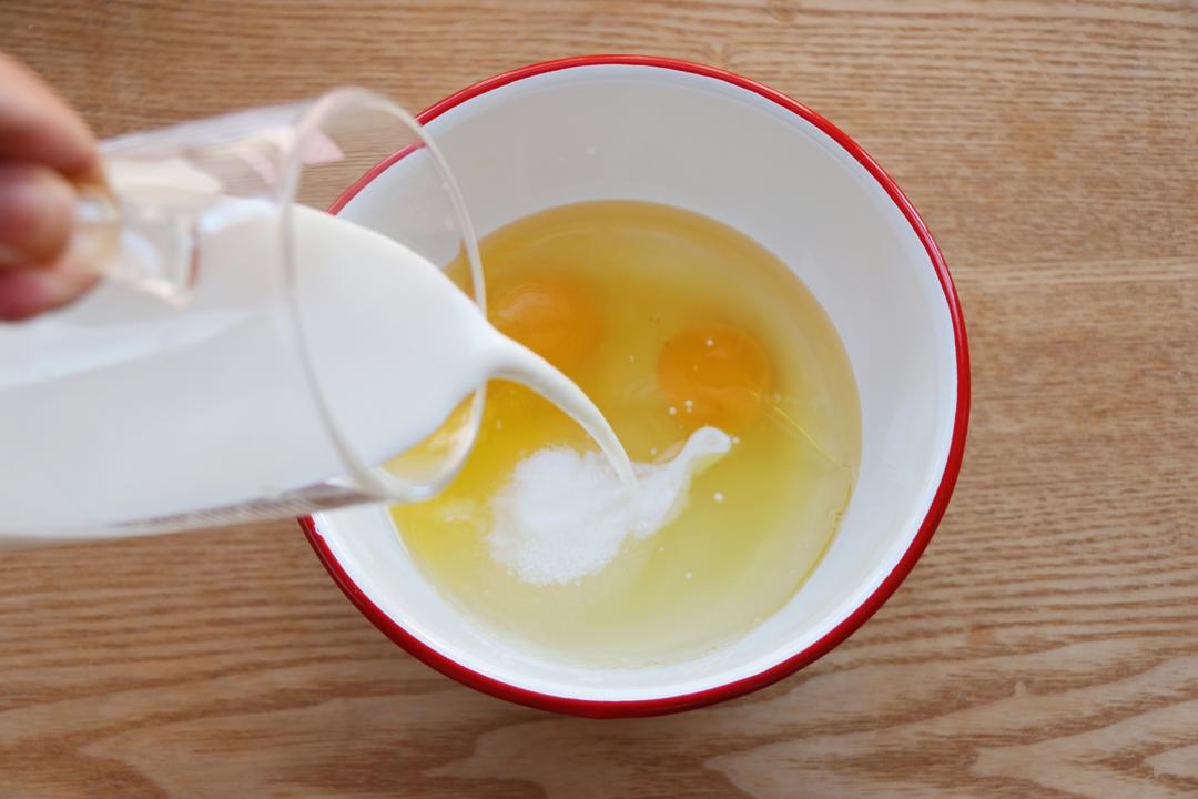 纯奶手撕吐司的做法 步骤1