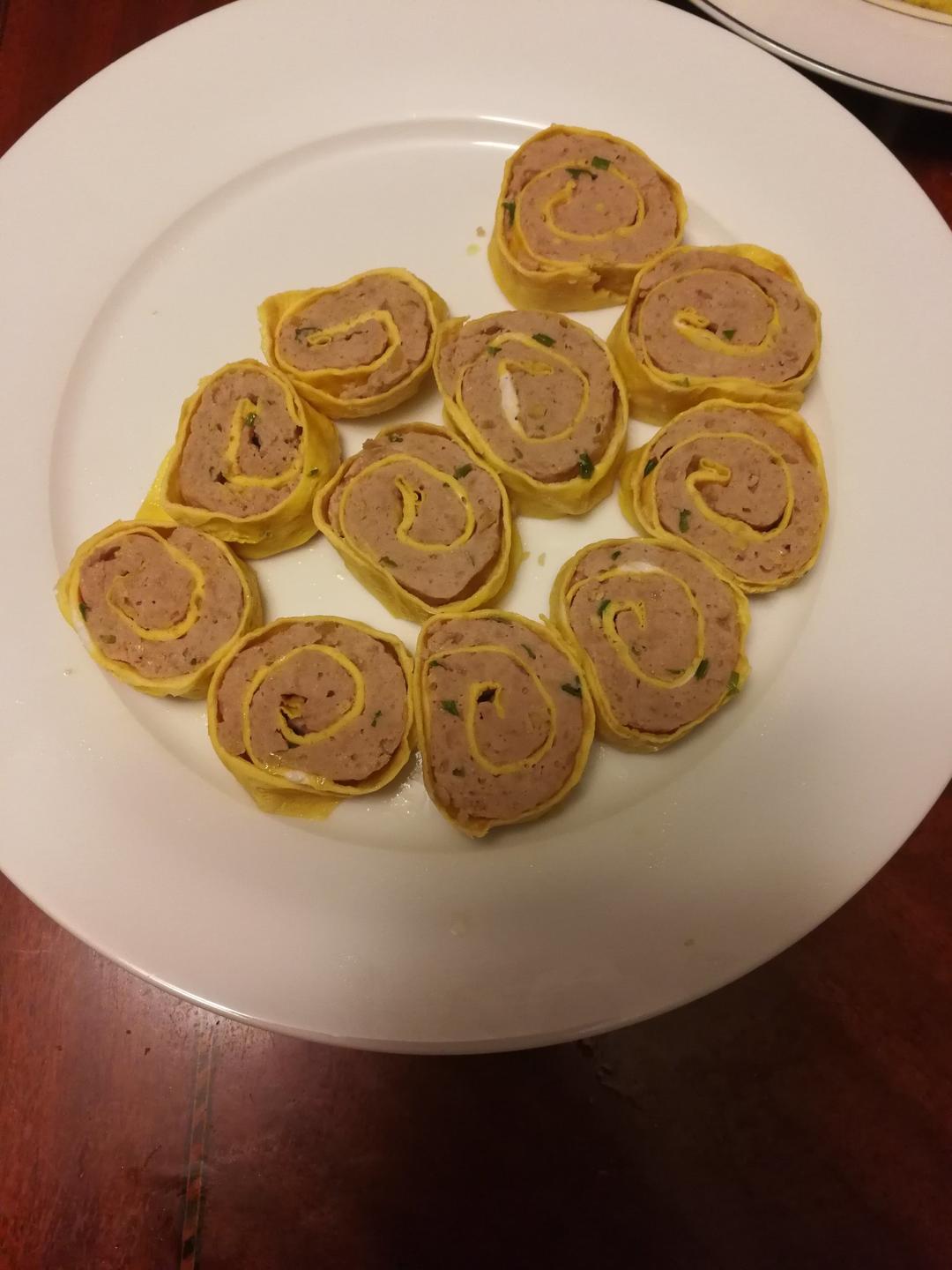 蛋皮肉卷