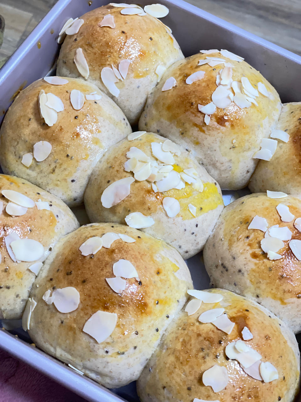 全麦椰子油面包