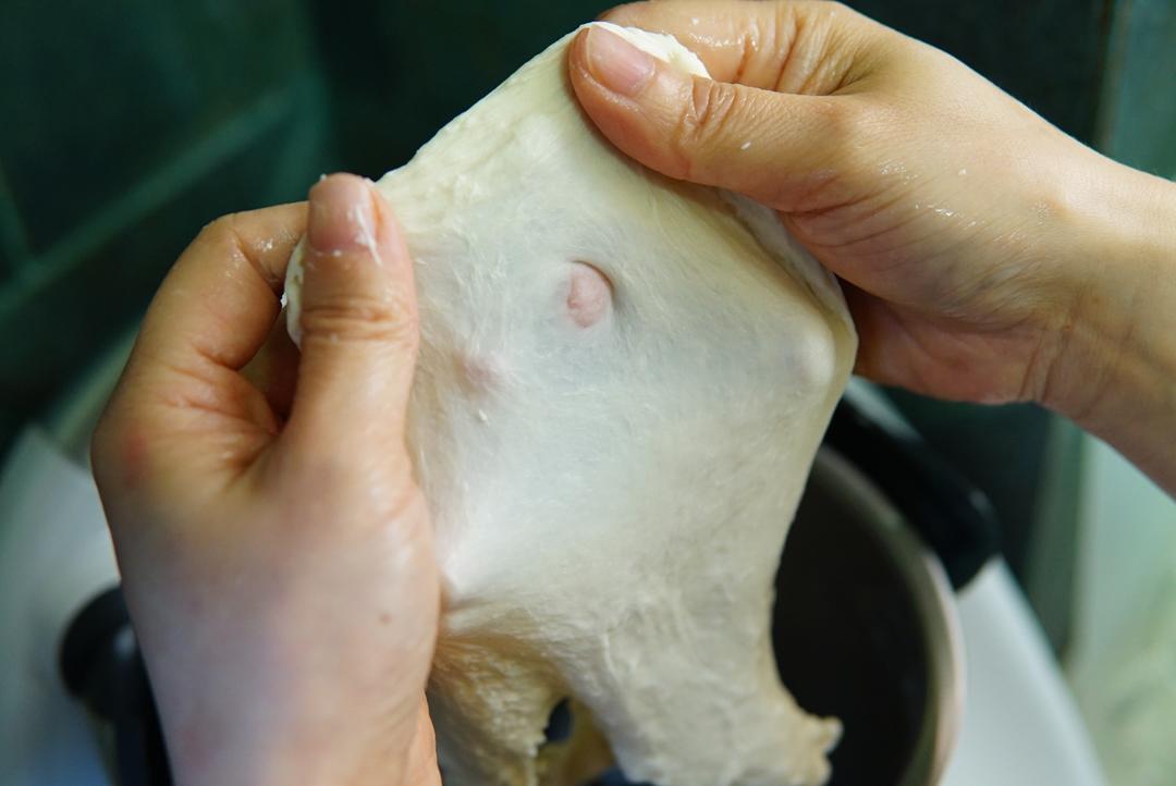 纯奶手撕吐司的做法 步骤1