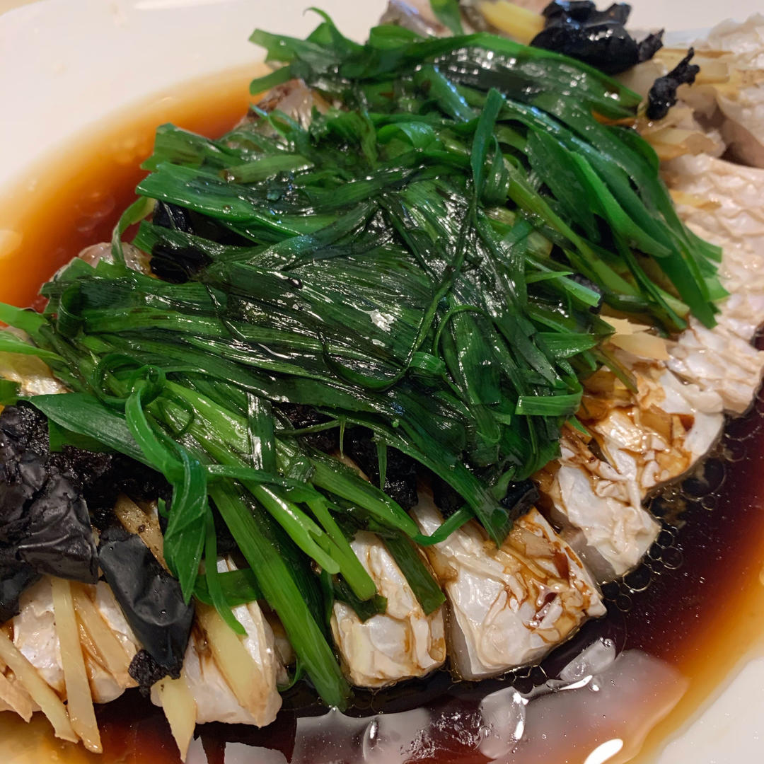 榄角蒸鱼腩