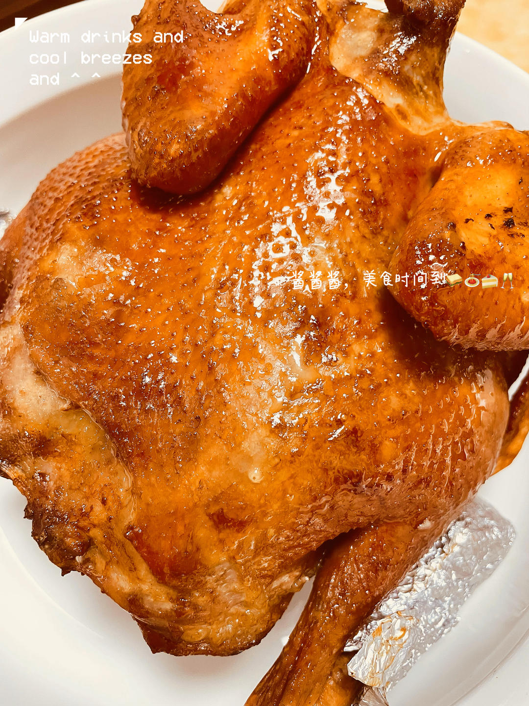 空气炸锅版🔥烤箱版🔥烤整鸡🐔童子鸡🐔三黄鸡🐔
