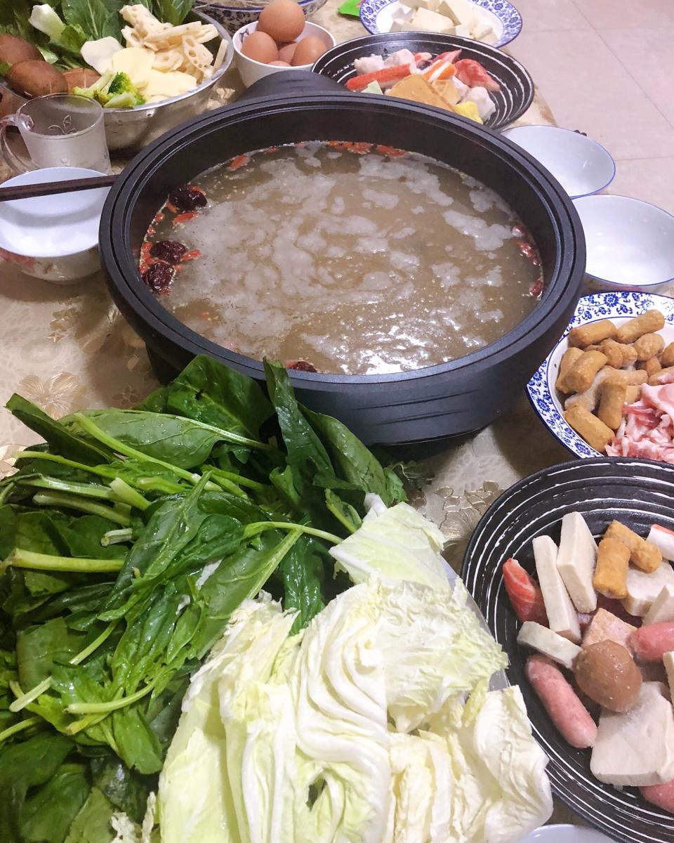 家庭简易版火锅 快手自制