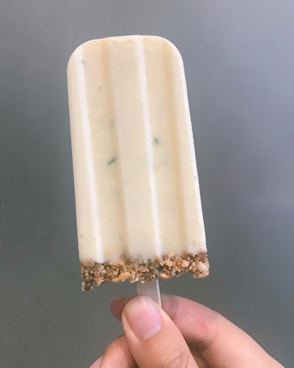 青柠芝士蛋糕冰棍（Lime chessecake popsicles）