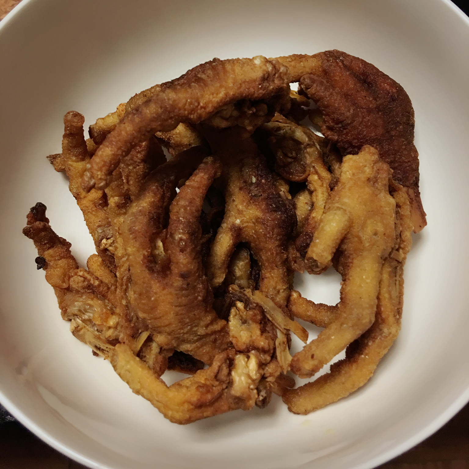 黄金脆皮炸鸡爪