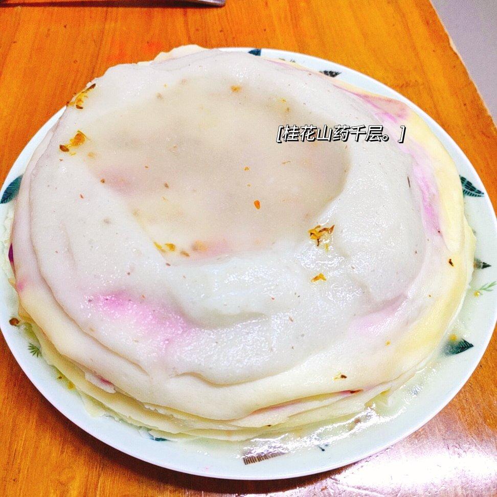 【桂花千层蛋糕】