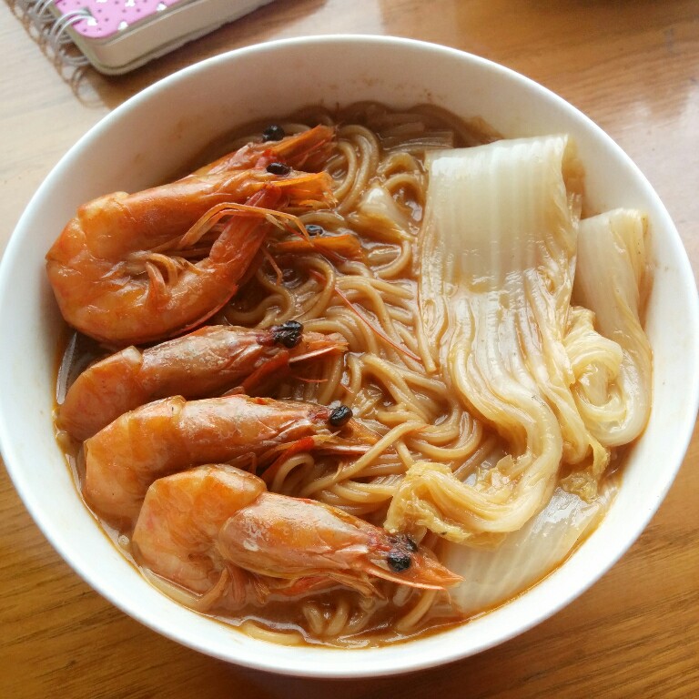 鲜虾面