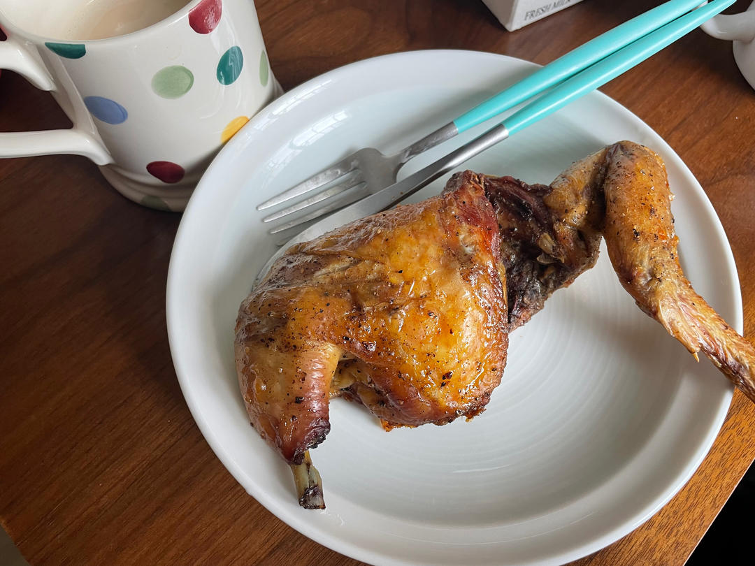 简单操作又不失美味的烤鸡（烤箱版）