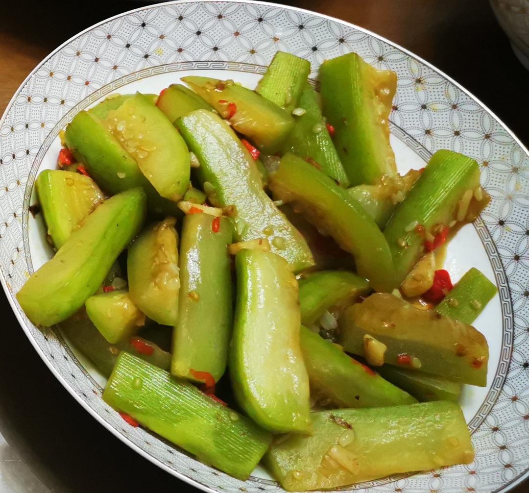 董太的私房菜--辣炒瓠子