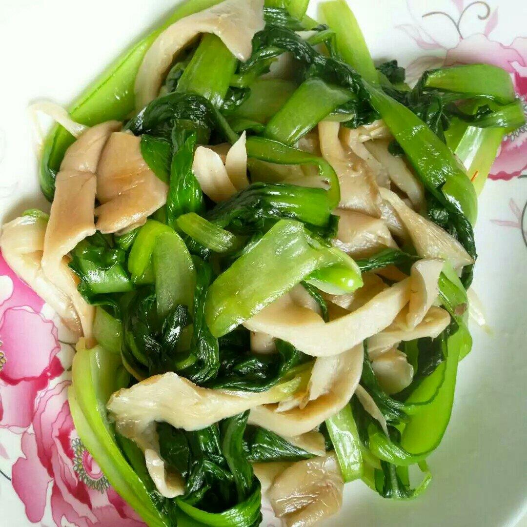 手机用户6159_2vde做的蘑菇炒青菜