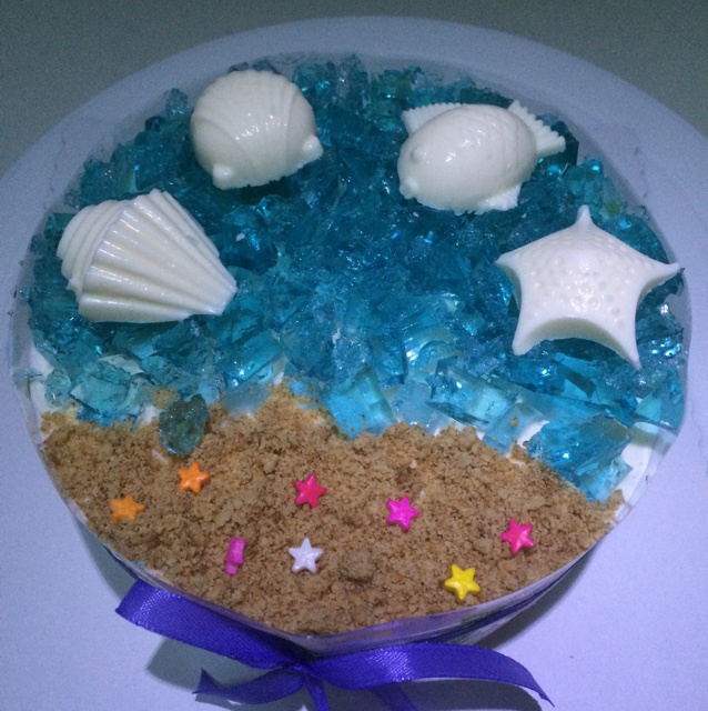 海洋酸奶慕斯蛋糕