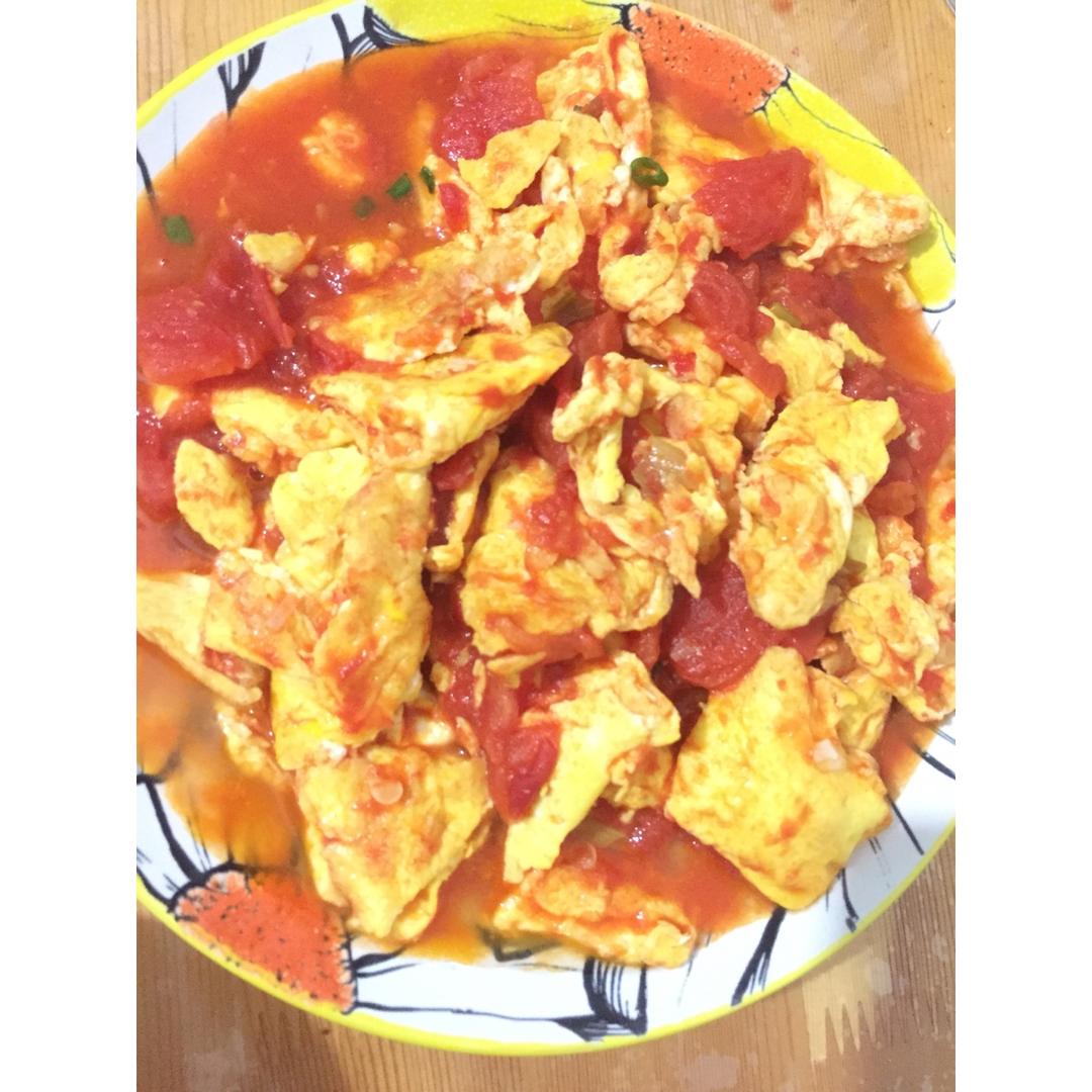 西红柿炒鸡蛋