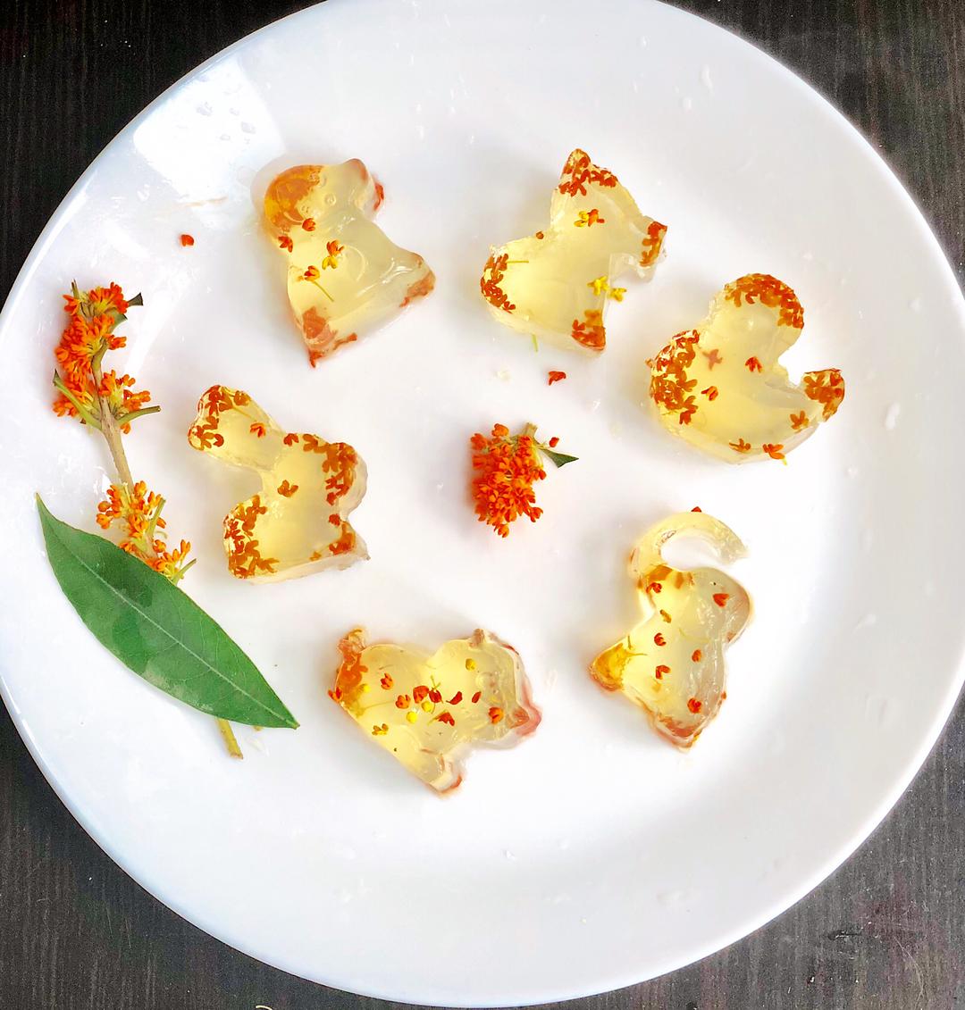 水晶桂花糕的做法