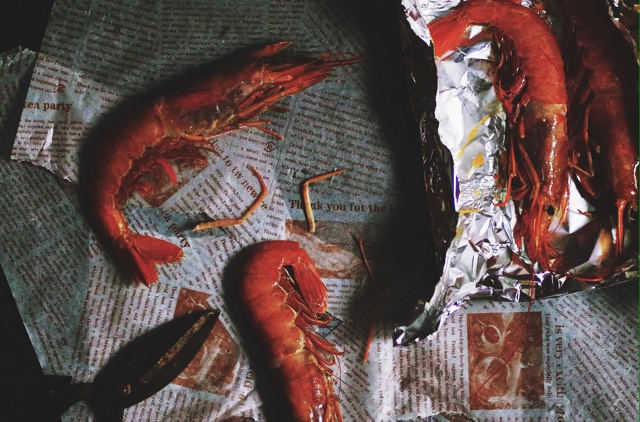 盐烤阿根廷红虾