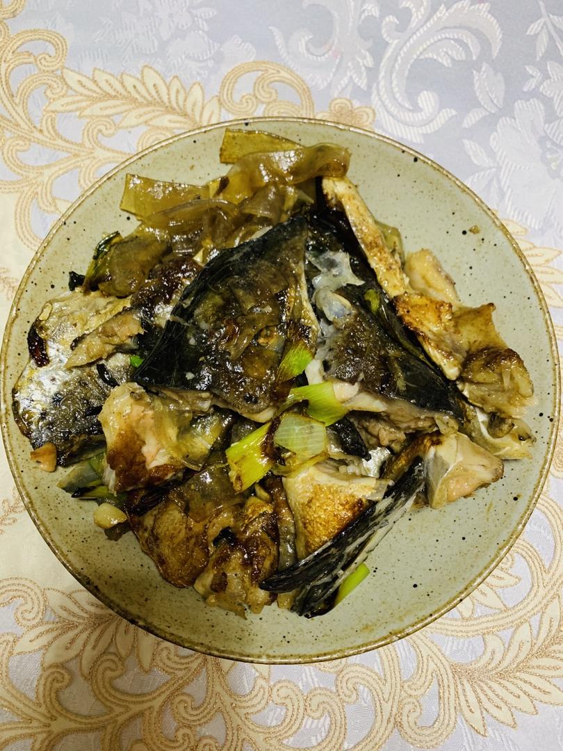 张亮版“砂锅”三文鱼头