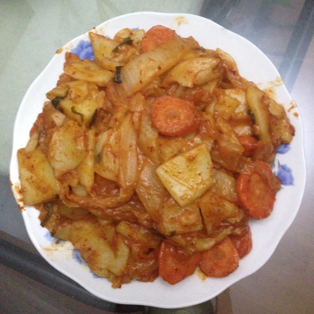 韩国泡菜炒年糕