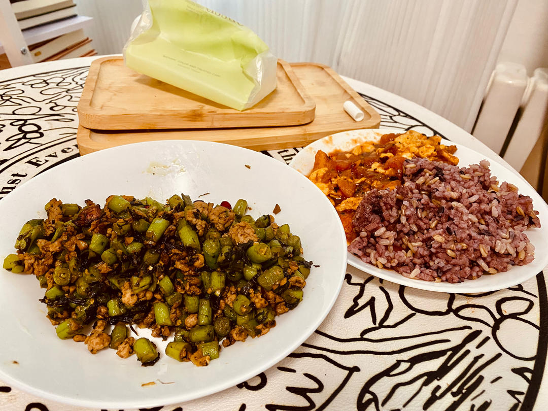 肉沫四季豆橄榄菜