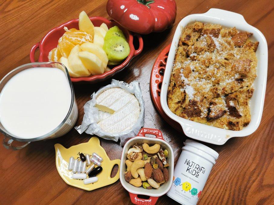 鸡蛋牛奶吐司布丁