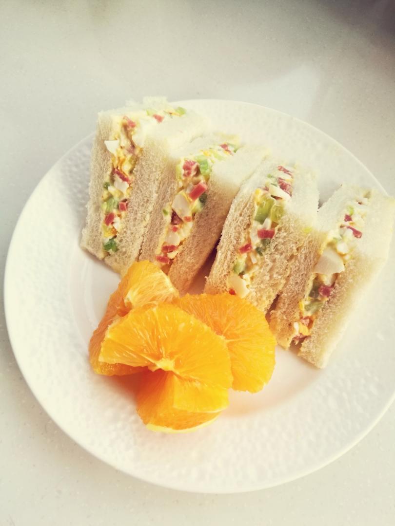 快手美味鸡蛋三明治