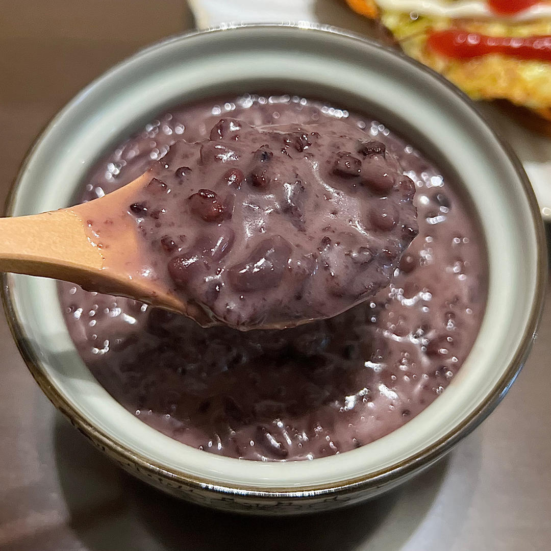 比奶茶还好喝的椰浆红豆紫米粥