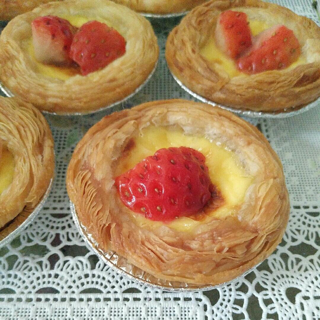 超完美味道超正的蛋挞配方，比KFC的还要嫩还要香~做过最好吃的蛋挞配方