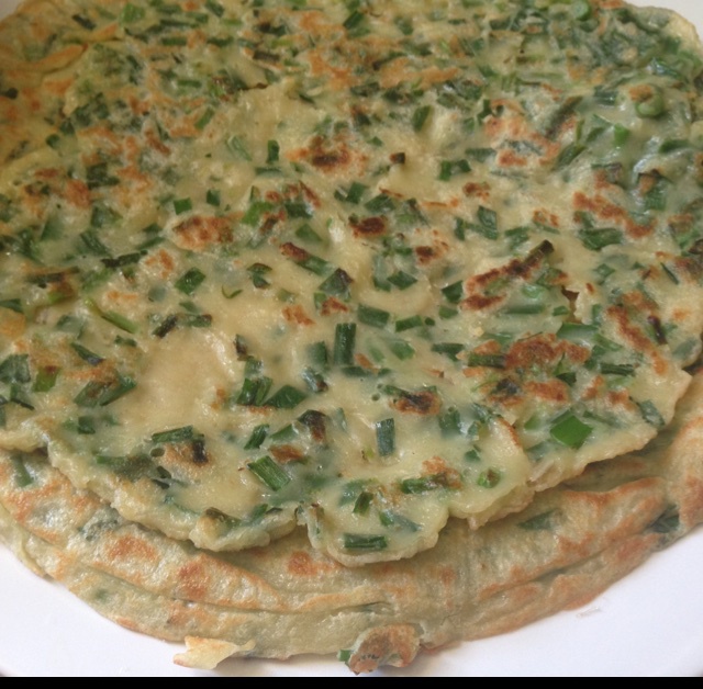 韭菜鸡蛋饼
