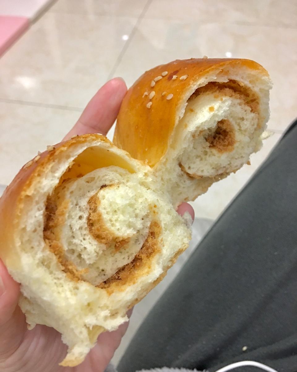 肉松面包