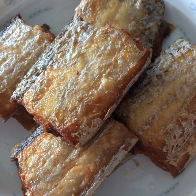 奔奔-17做的油煎带鱼