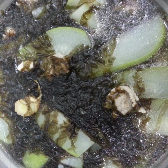 紫菜节瓜汤的做法