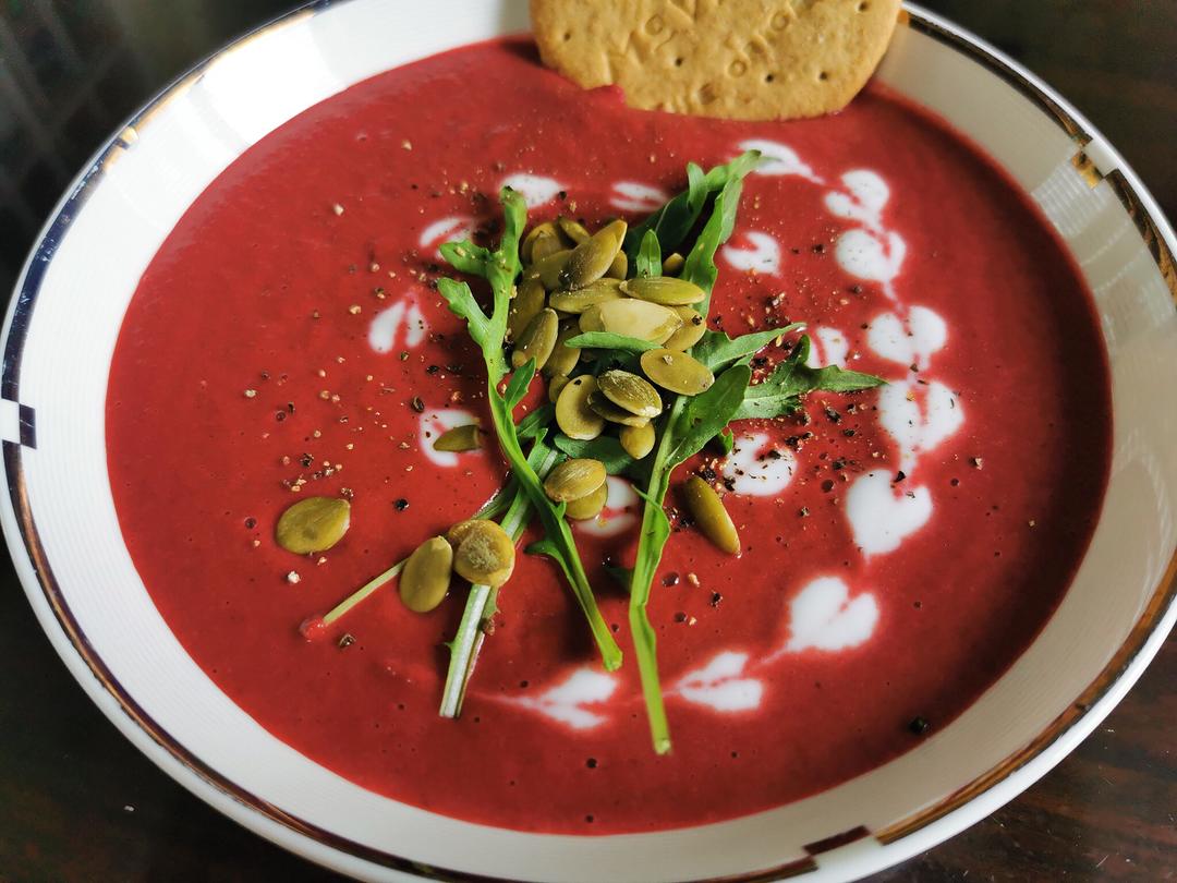 甜菜根 红薯健康杯 能量 思慕雪的做法