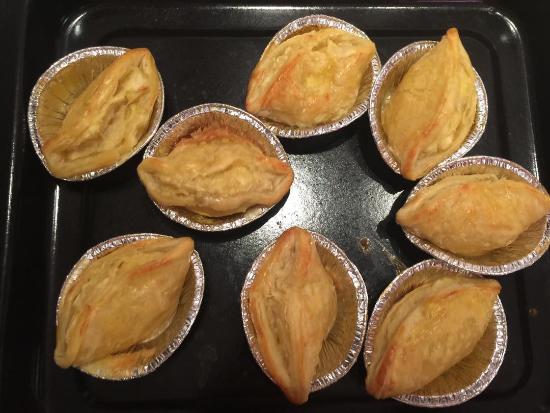 快手榴莲酥（蛋挞皮）版