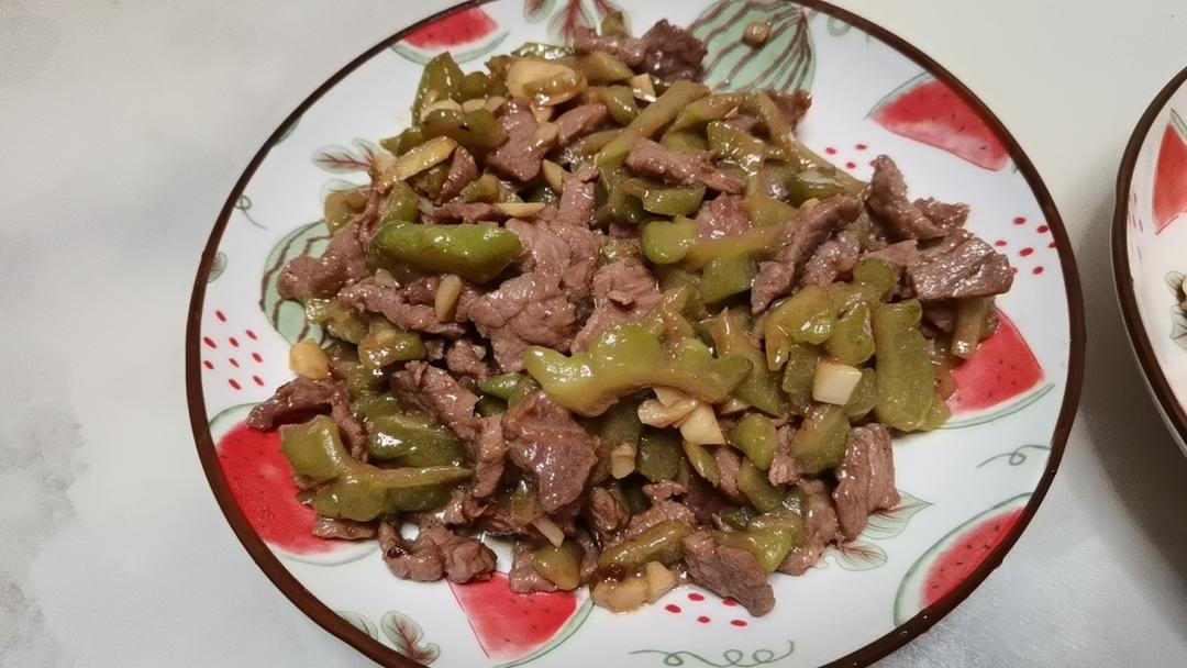 耗油苦瓜炒牛肉