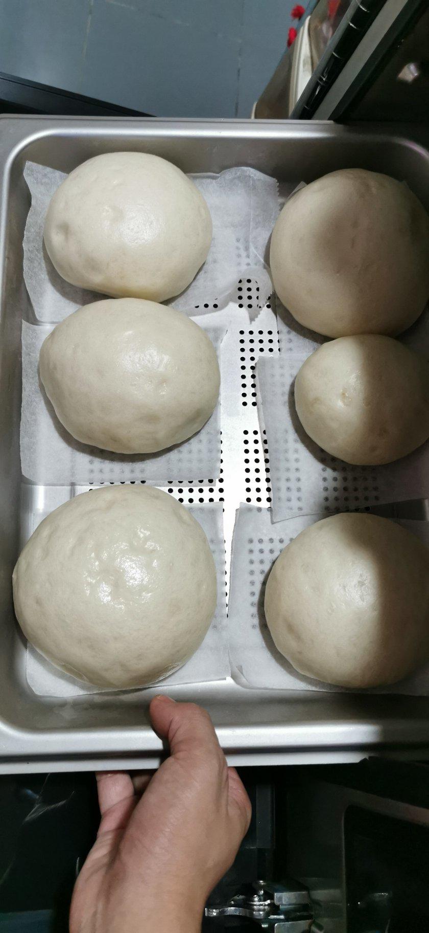 高筋面粉蒸馒头