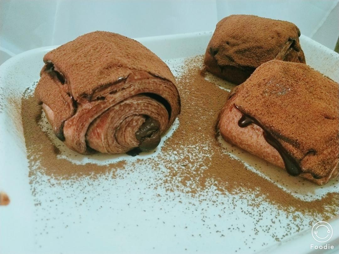 脏脏包-可颂牛角包Chocolate Croissants