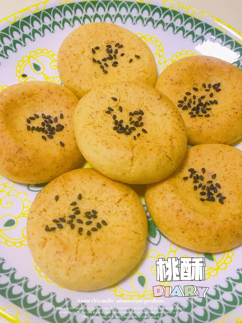 无猪油桃酥（暴力&快速）