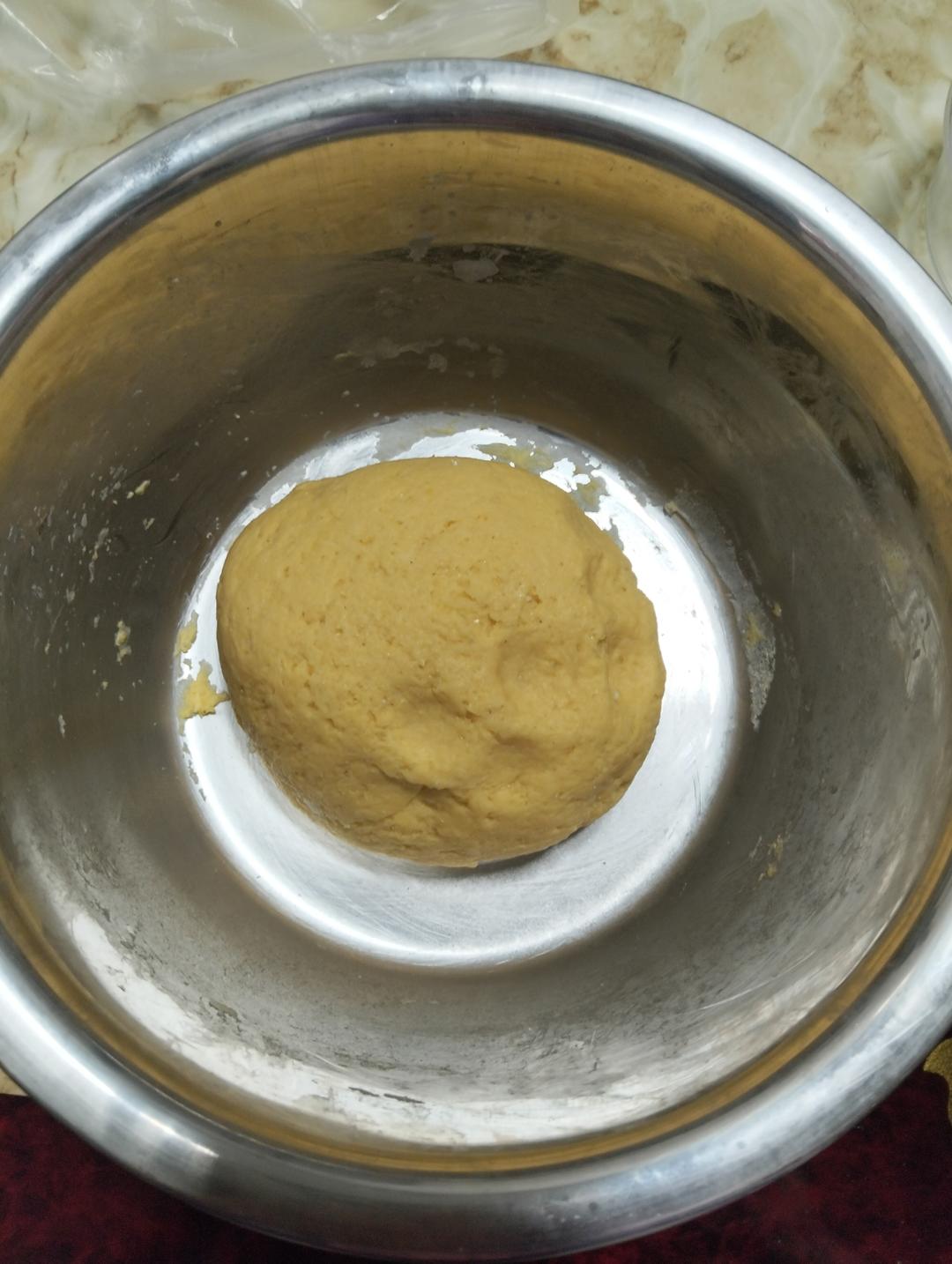 玉米面饼，此方9饼，电饼铛一次煎好👌🏻