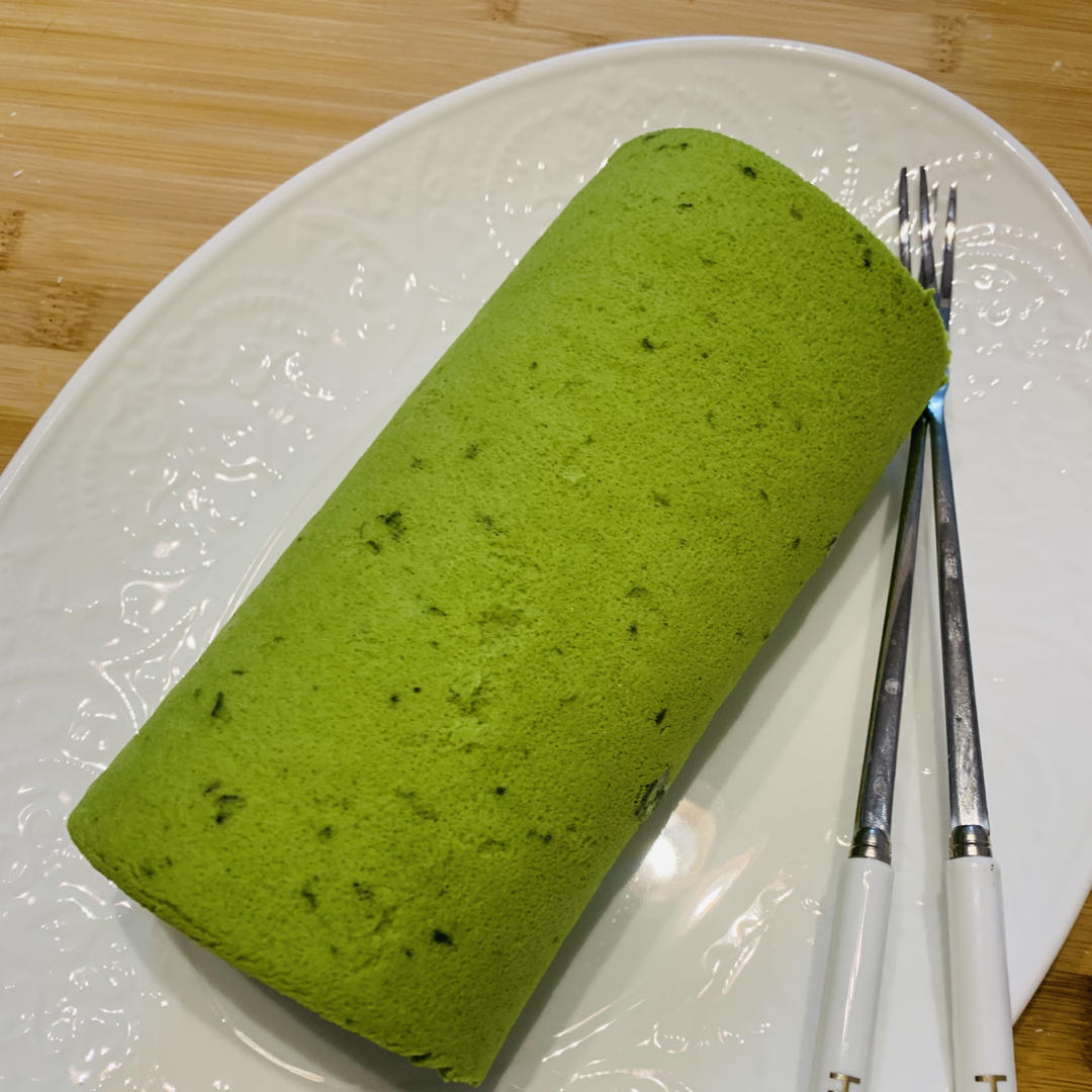 一卷就成功的抹茶蛋糕卷